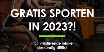 Gratis sporten in 2023?!
